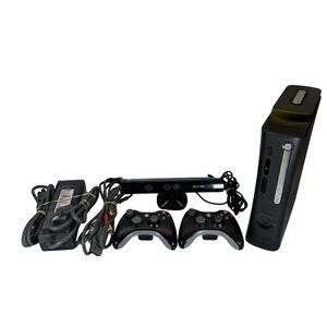 Microsoft Xbox 360 Bundle OEM Controller, Kinnect, Cables